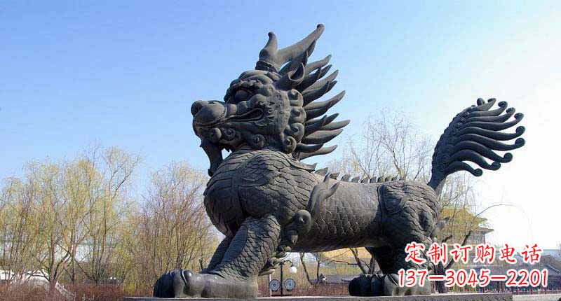 太原麒麟园林雕塑定制,实现自己的精美艺术之旅
