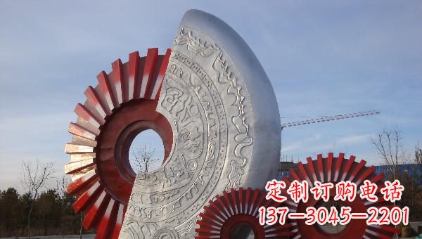 太原中领雕塑:螺旋雕塑,优雅静谧的力量