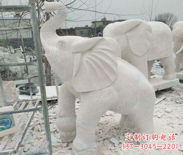 太原企业景观招财大象雕塑