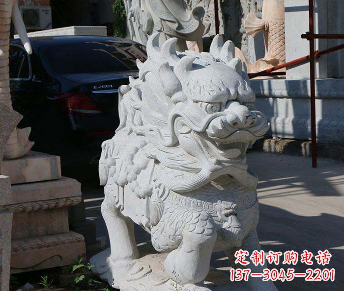 太原精致的麒麟雕塑,艺术之美绽放世间