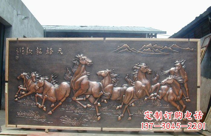太原中领雕塑:古典造型的精美马雕塑