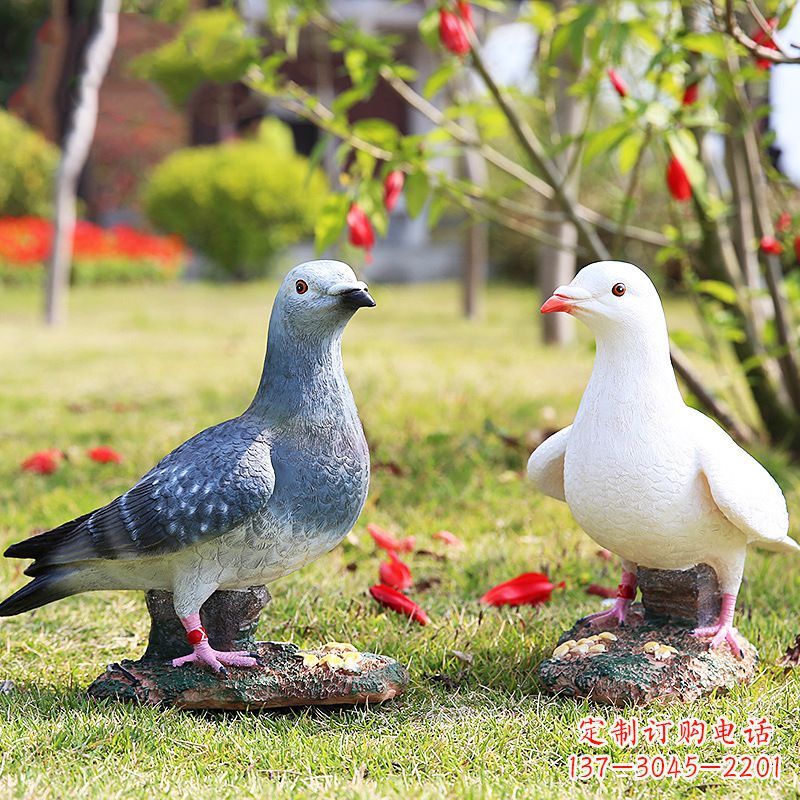 太原秦皇岛和平鸽雕塑:表达和平与友谊的象征