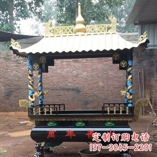 太原琴书侣文铜香炉|传承文雅风韵