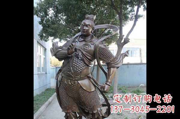 太原青龙白虎景观铜雕