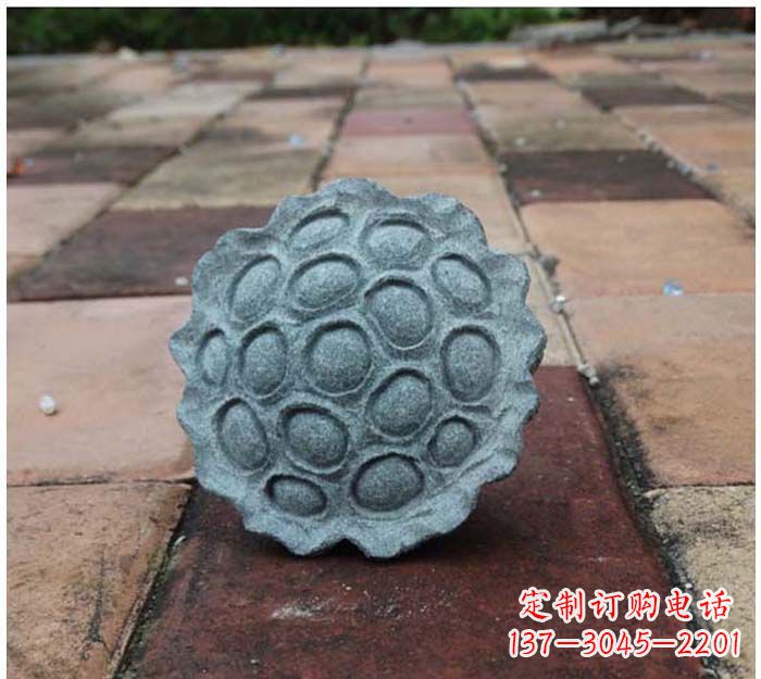 太原青石莲蓬公园景观雕塑,给城市添彩