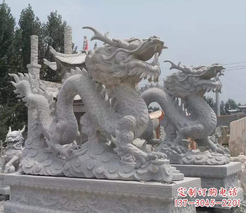 太原高质量青石龙雕制作