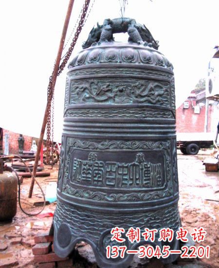 太原精美历久弥新的青铜钟雕塑