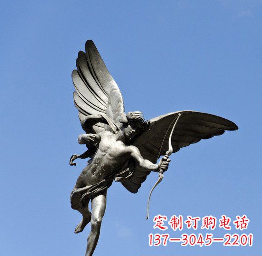 太原丘比特西方人物铜雕