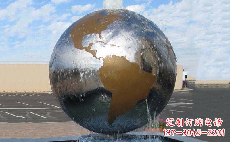 太原精细不锈钢地球雕塑,让您的家居更有文艺范