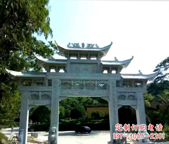 太原三门大理石牌坊