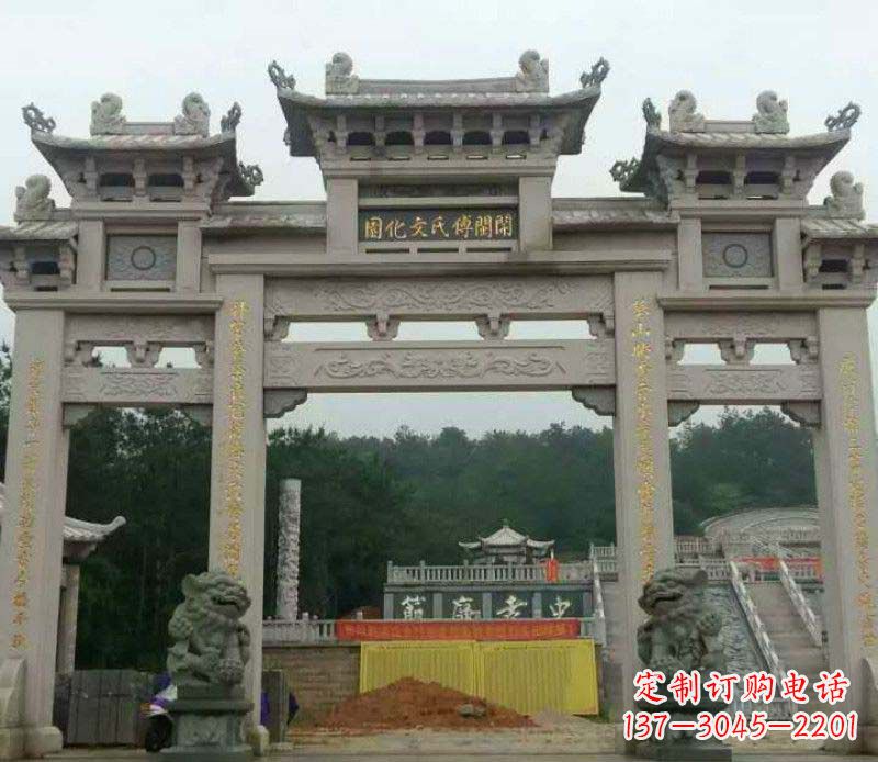 太原中领雕塑:顶级大理石牌坊石雕