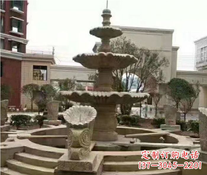 太原高品质砂岩喷泉雕塑