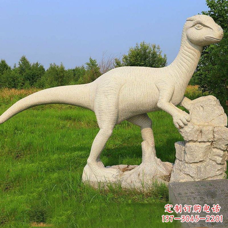 太原雕刻恐龙的砂岩艺术