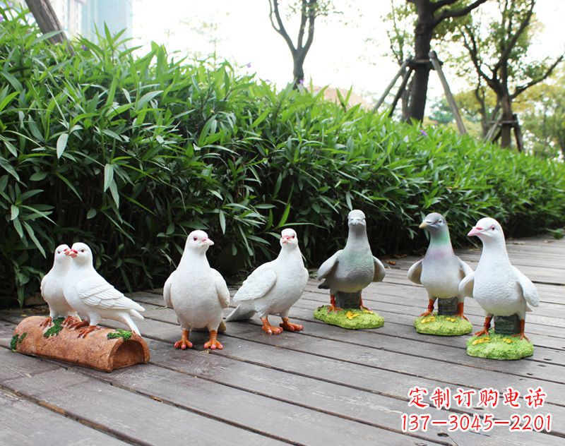 太原少女与和平鸽 北京雕塑