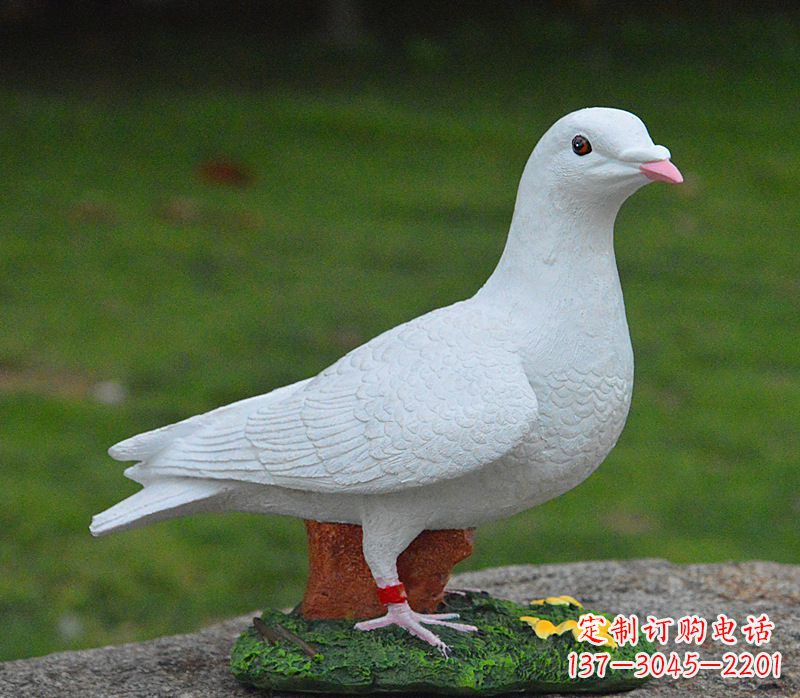 太原美丽的和平鸽雕塑,传递暖暖的正能量