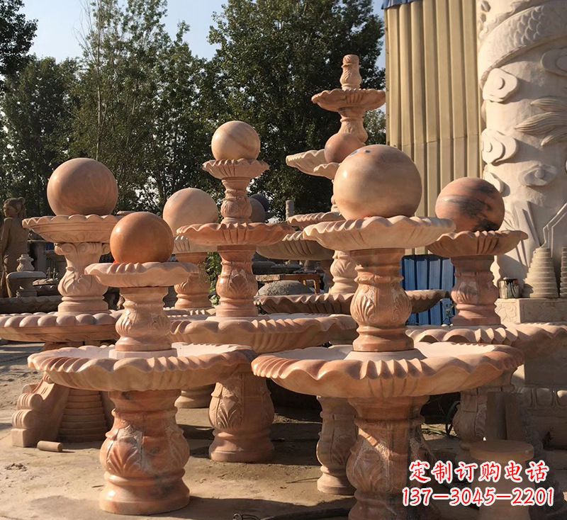 太原精致而优雅的深圳风水球雕塑