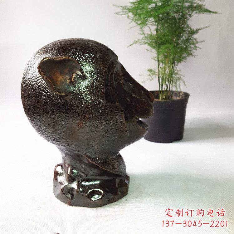 太原中领雕塑:精美艺术品——猴年生肖铜兽雕塑