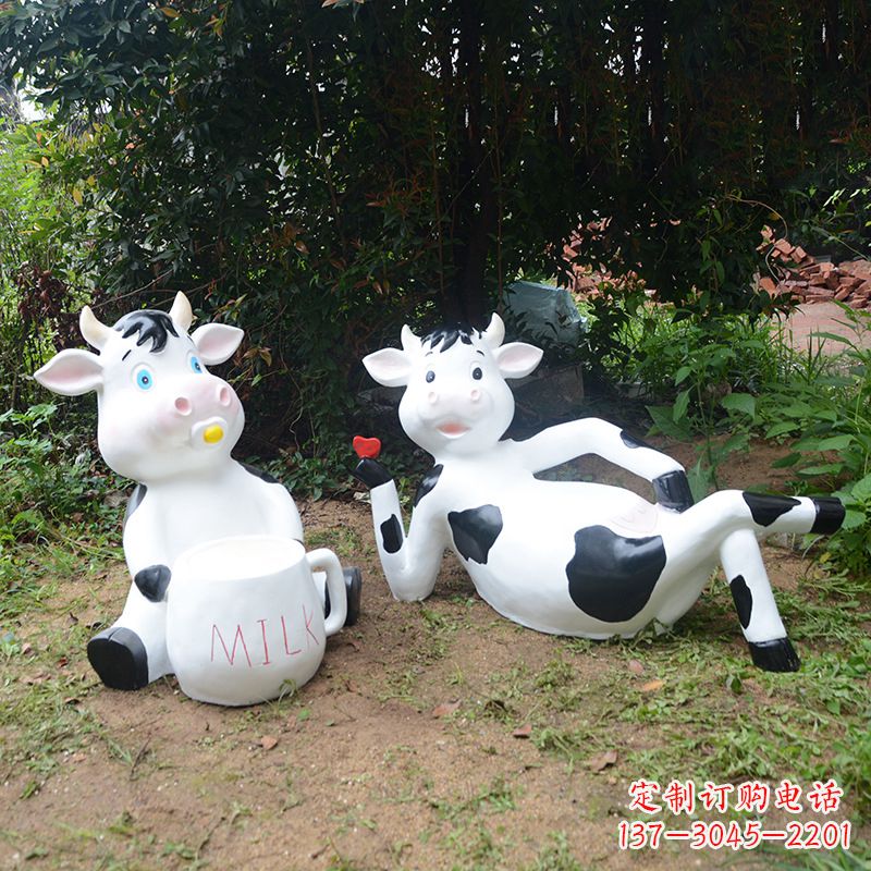太原中领雕塑出品:生肖牛卡通雕塑