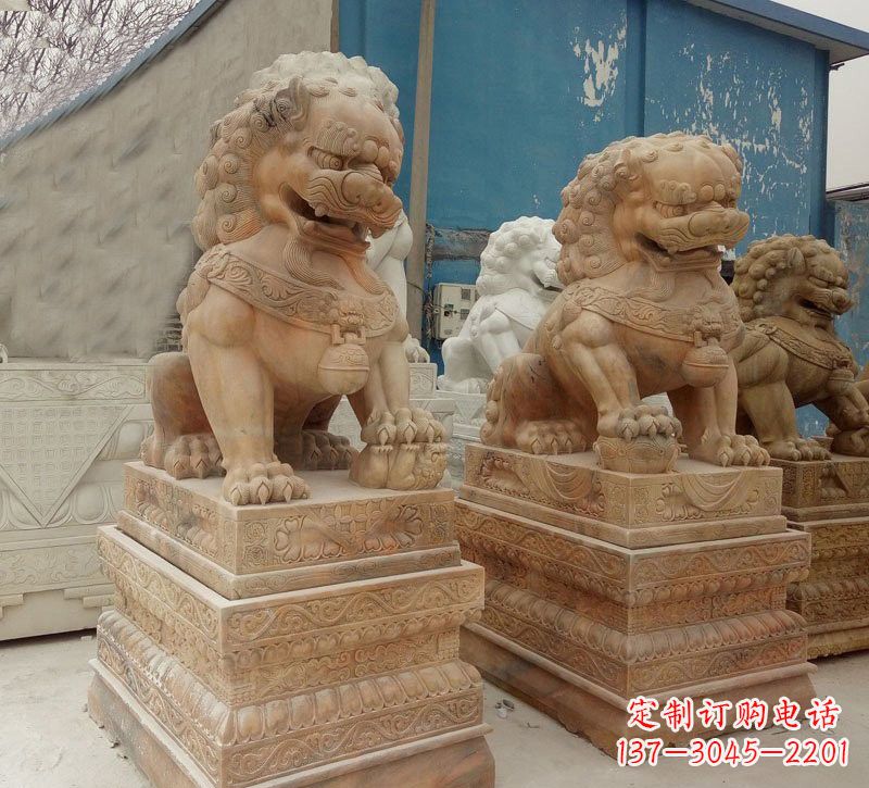 太原专业定制狮子雕塑,高品质打造艺术精品