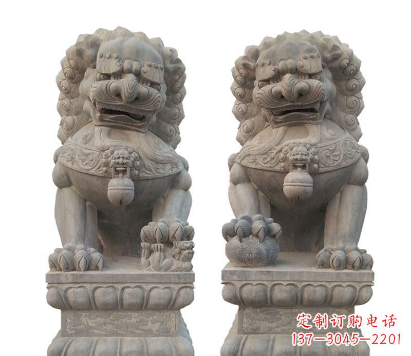 太原精美狮子石雕,让您的家居更加完美
