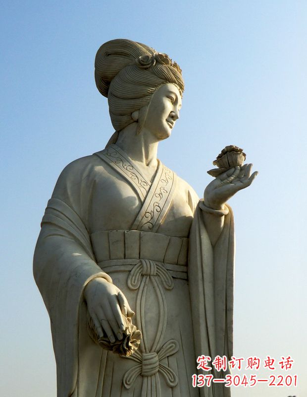 太原中领雕塑推出的古典美人雕塑,是一个古典美…