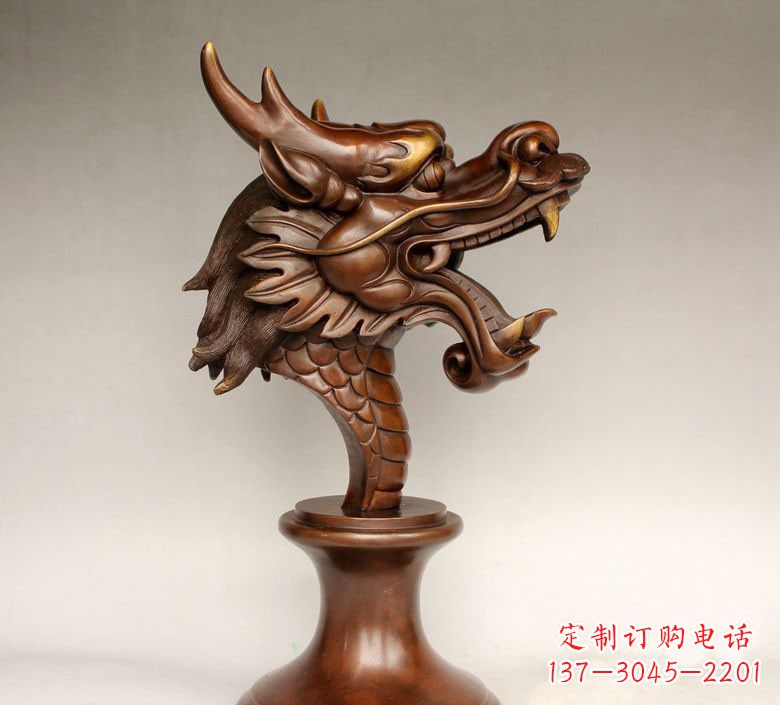 太原十二生肖兽首铜雕塑,让古老传统走进你我家