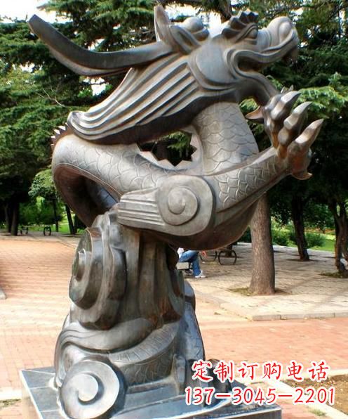 太原高品质十二生肖铜雕龙