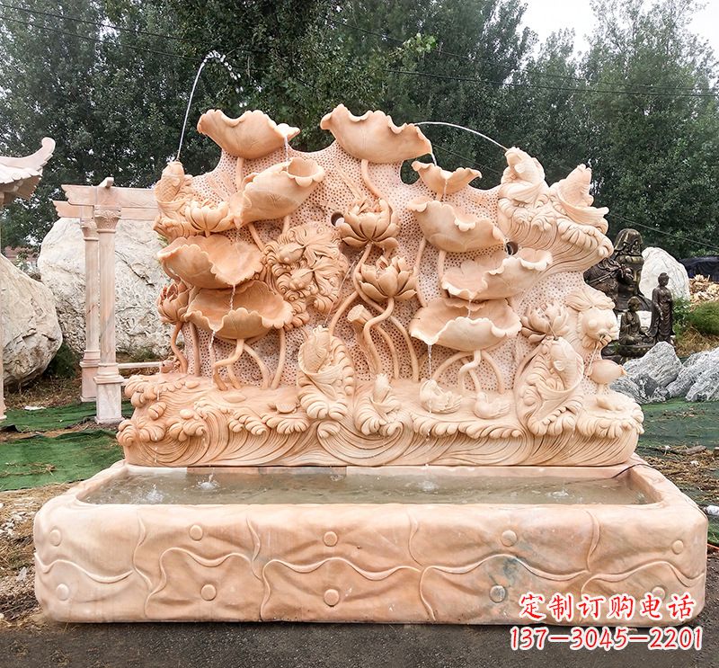 太原石材雕塑喷泉
