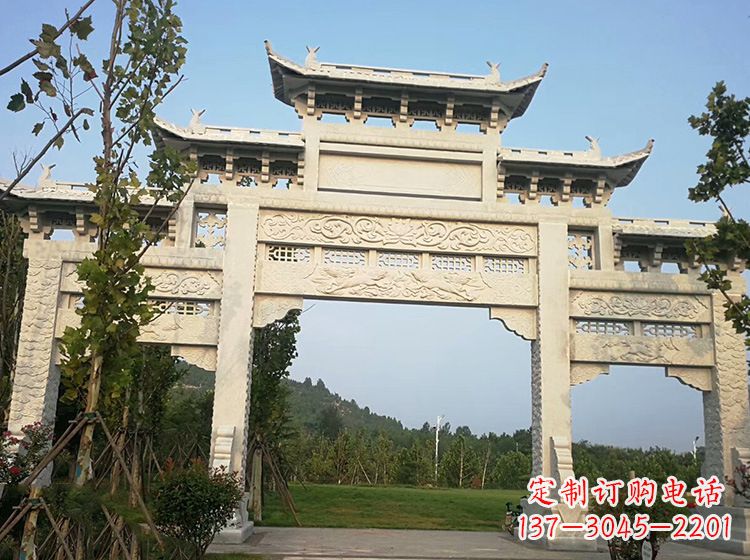 太原专业的石牌坊雕塑定制