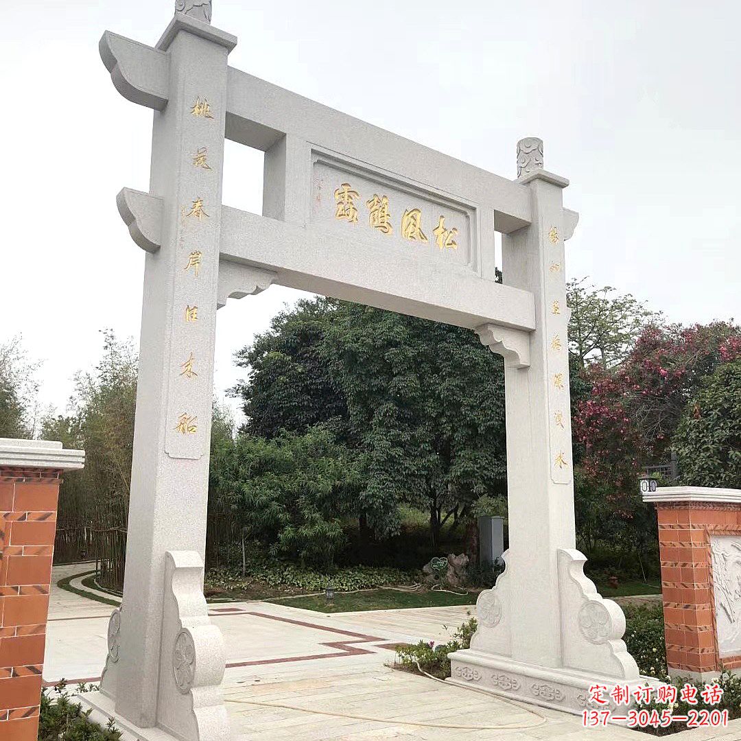 太原精美绝伦,贵族气质的牌坊雕塑