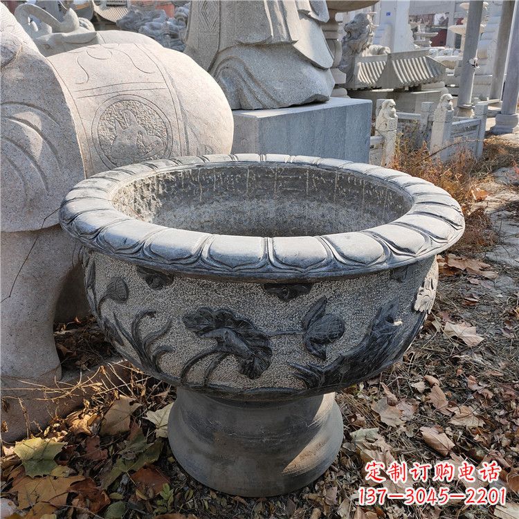 太原花盆雕塑,独特灵动,立体造型精美