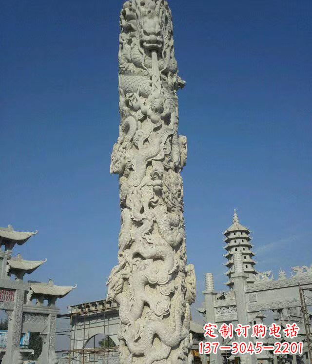 太原精美雕塑,华表龙柱雕塑