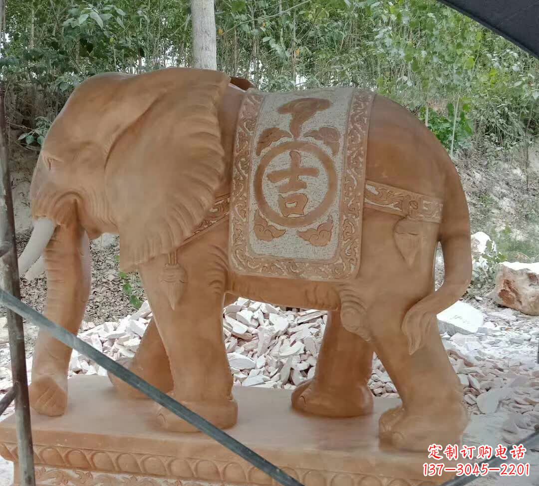 太原美观高雅的吉祥大象雕塑