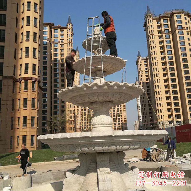 太原欣赏经典,九龙喷泉雕塑