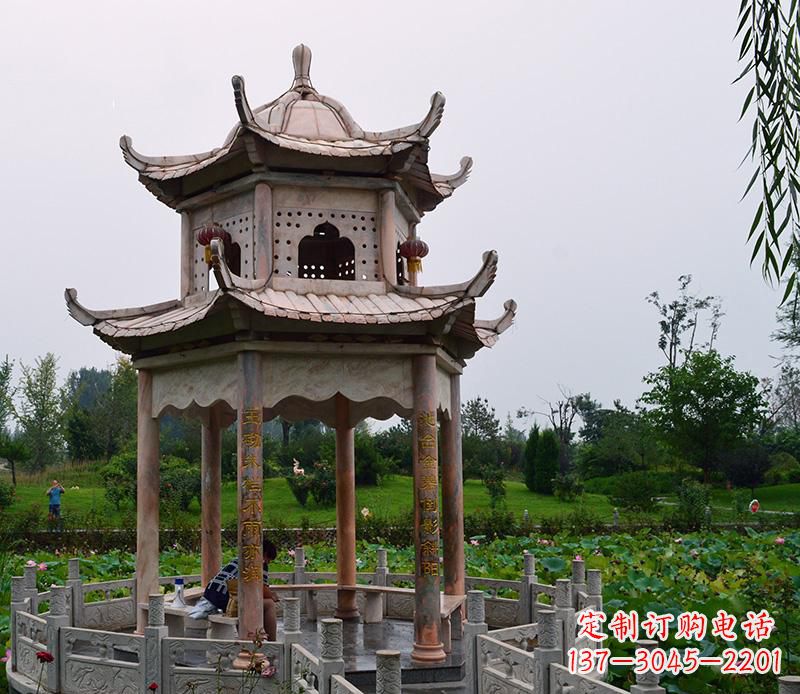 太原装点你的空间,让石雕凉亭景观雕塑点缀你的美