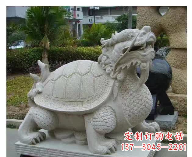 太原石头雕刻的动物雕塑