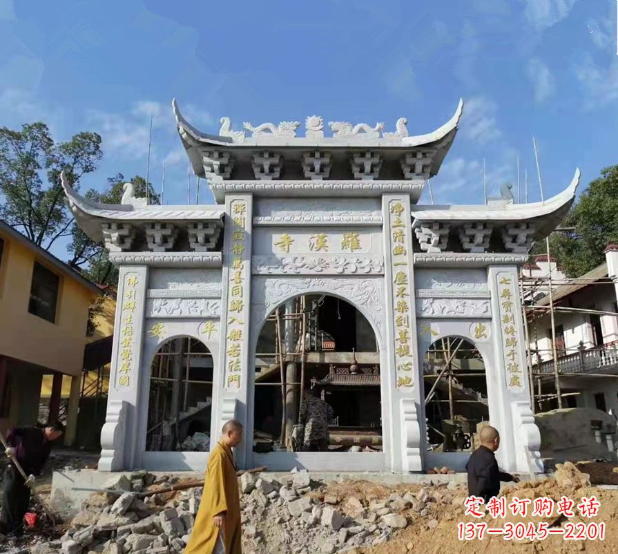 太原西安中领雕塑:高端定制牌坊雕塑