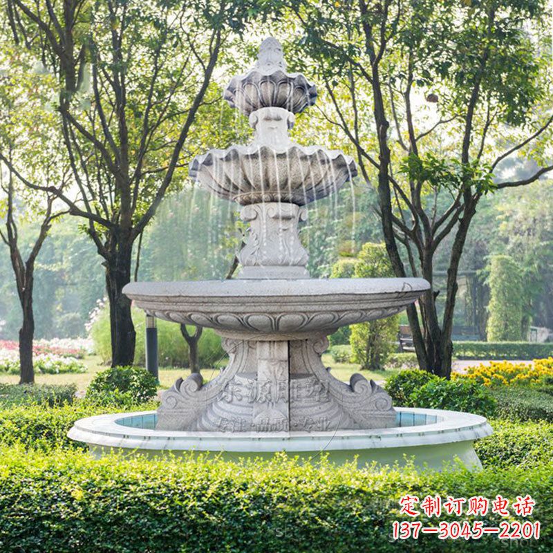太原石雕喷泉 喷水池
