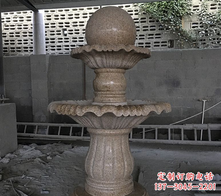 太原欣赏精美的石雕喷泉雕塑