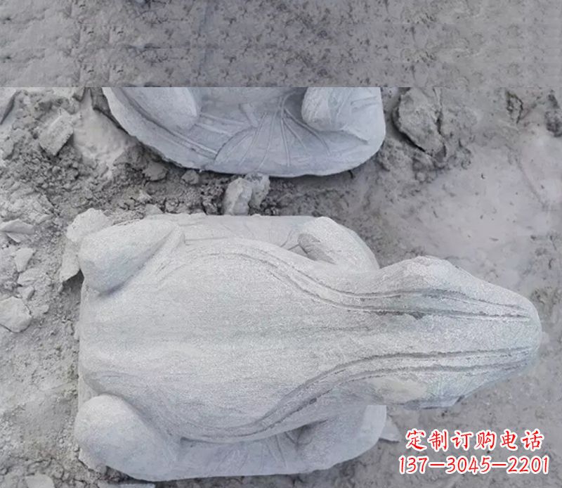 太原石雕青蛙雕塑