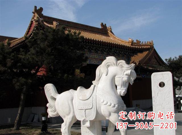 太原石雕小马