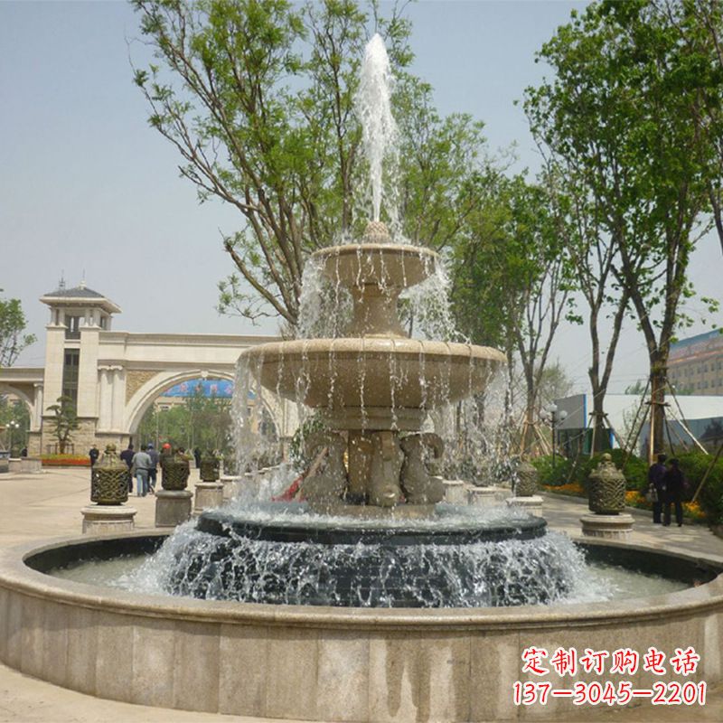 太原石雕音乐喷泉