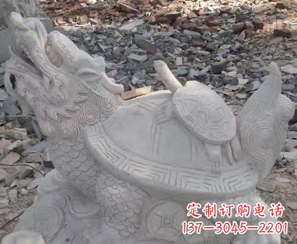 太原石雕招财神兽龙龟