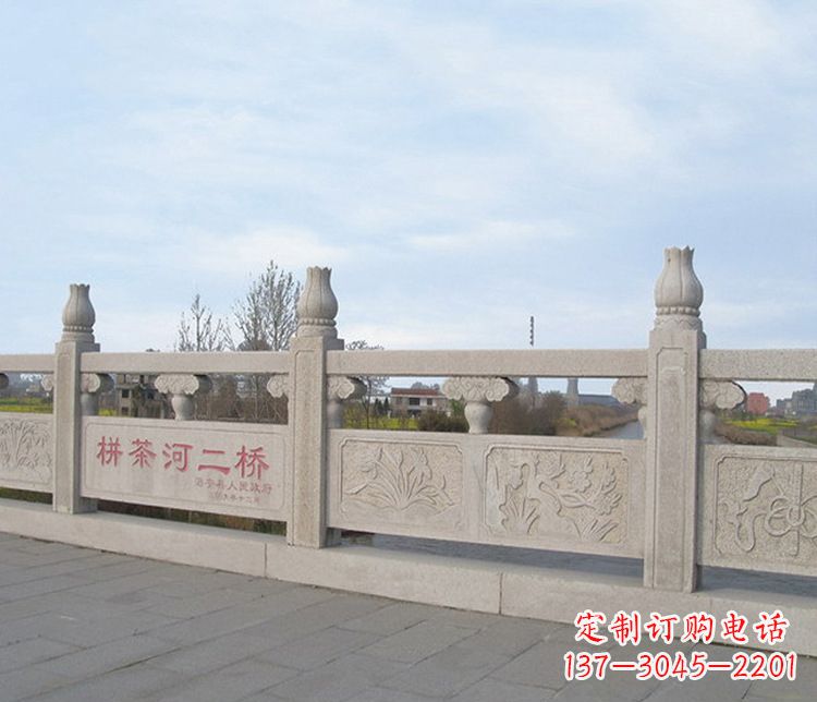 太原石栏板景区石雕