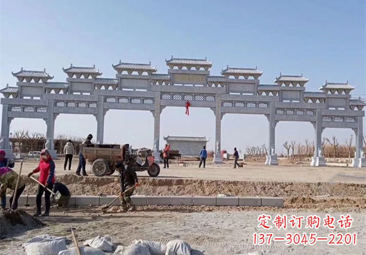 太原石牌坊九楼