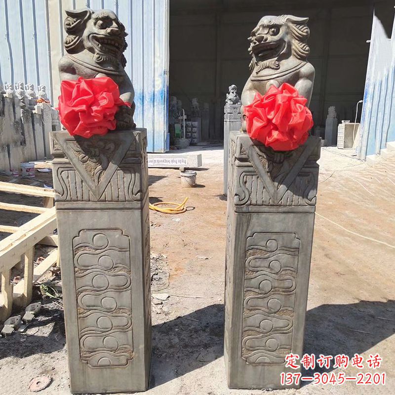 太原石狮子栓马桩
