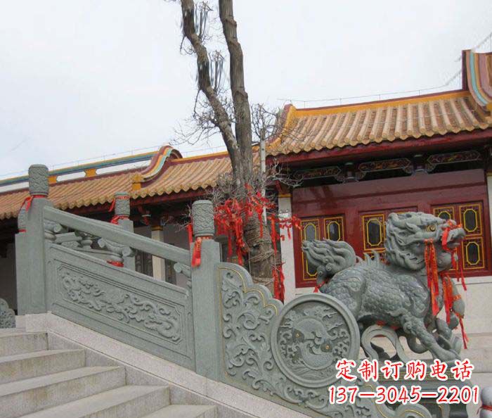 太原寺庙景观仿古石栏板