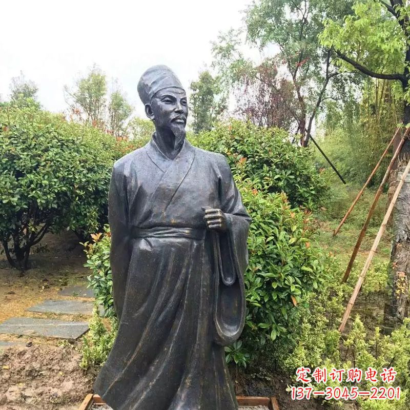 太原苏东坡铸铜历史文化名人雕像