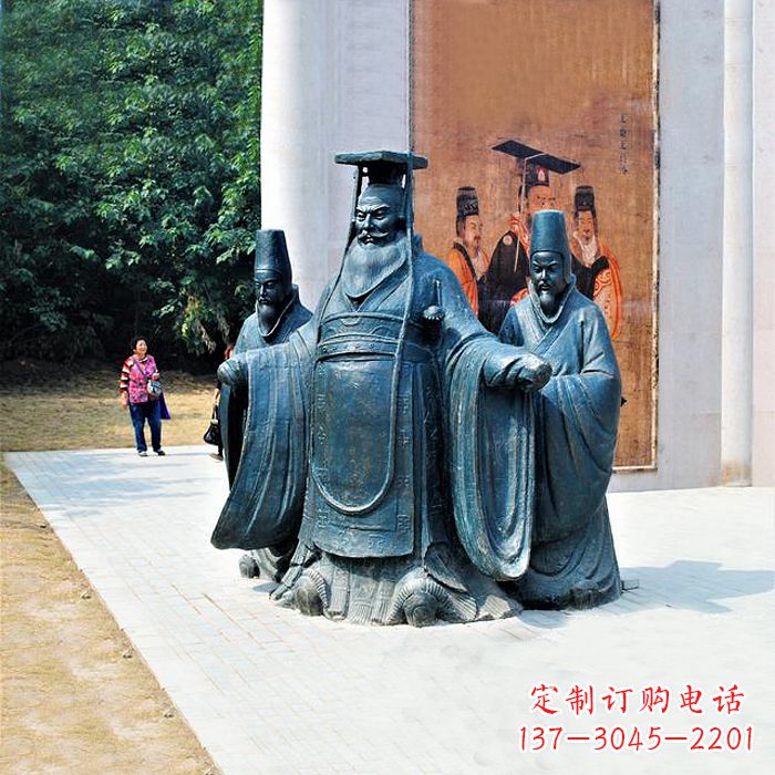 太原隋文帝杨坚景观雕塑