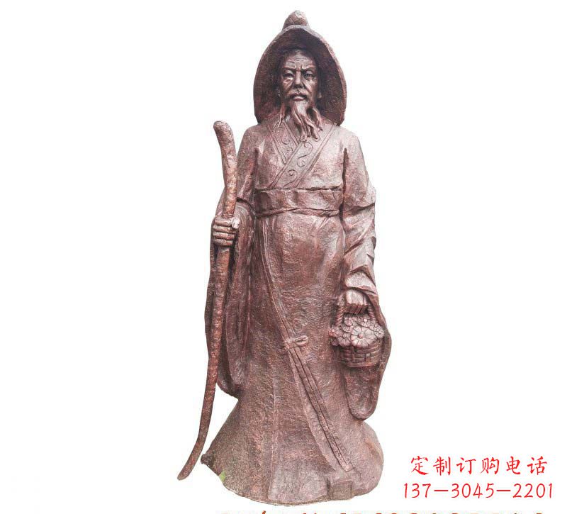 太原陶渊明铜雕像